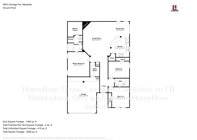 Available Now! 3604 Carriage Ave, Mesquite, TX 75181 property image