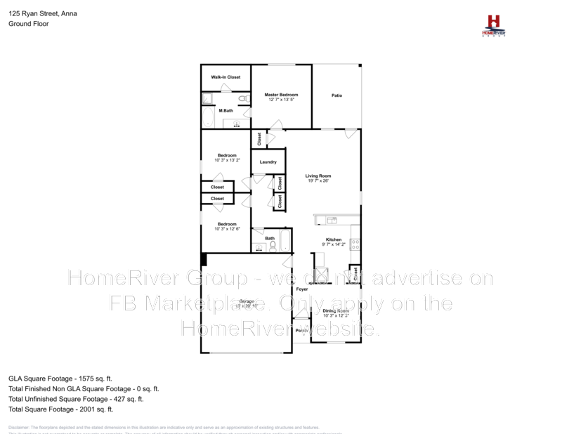 3BR w/ Covered Patio | Large Fenced Yard | FRIDGE. property image
