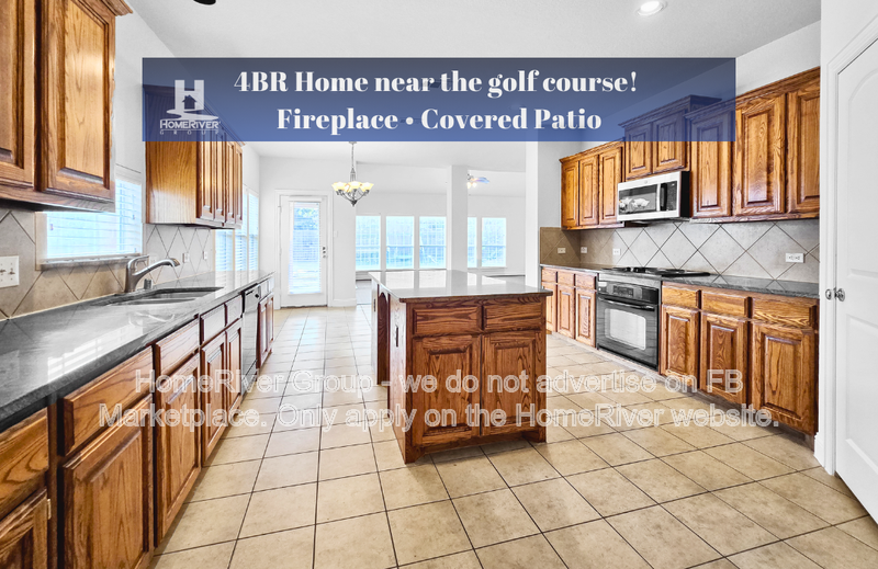 Spacious 4BR with Covered Patio | Fireplace | Refrigerator property image