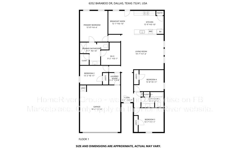 Available now! 6352 Baraboo Drive, Dallas, TX 75241 property image