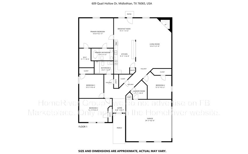 4 BR Home | Midlothian ISD | Breakfast Bar | Fenced Yard property image