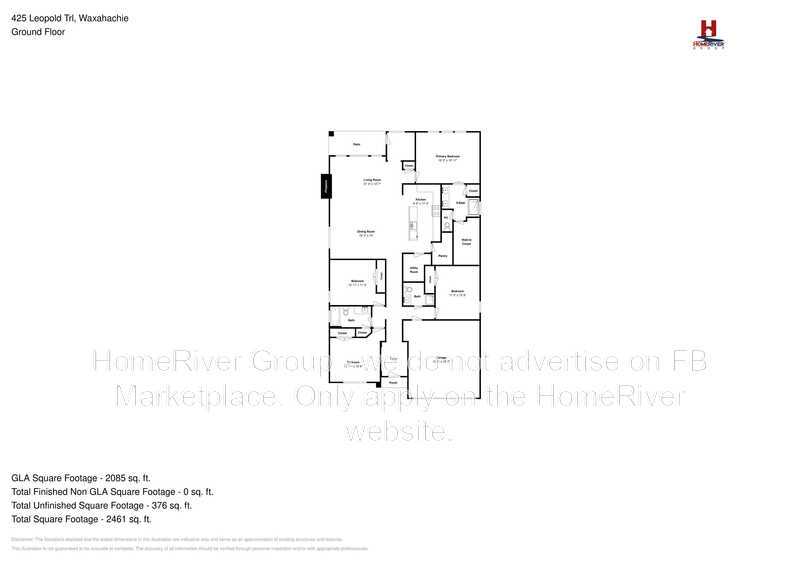 Garage | Appliances Included | Community Pool . property image