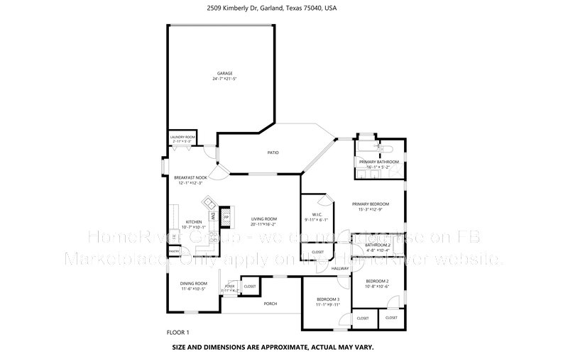 Pet Friendly! 2509 Kimberly Drive, Garland, TX 75040 property image