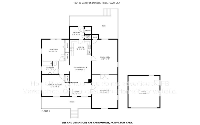 Deck | Pet-Friendly | Hardwood Floors. property image