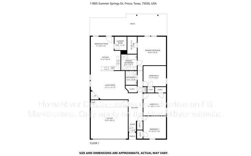 SS Appliances | Pergola | Fire Pit | Frisco ISD property image